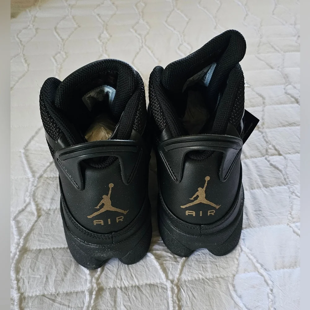 Nike Air Jordan Winterized 6 Rings Men’s Size 9 Shoes Triple Black” FV3826 001 - Picture 8 of 12